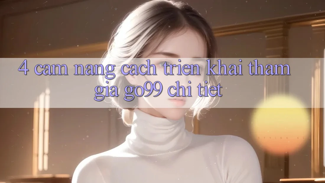 4. Cẩm nang Cách triển khai Tham Gia Go99 Chi Tiết