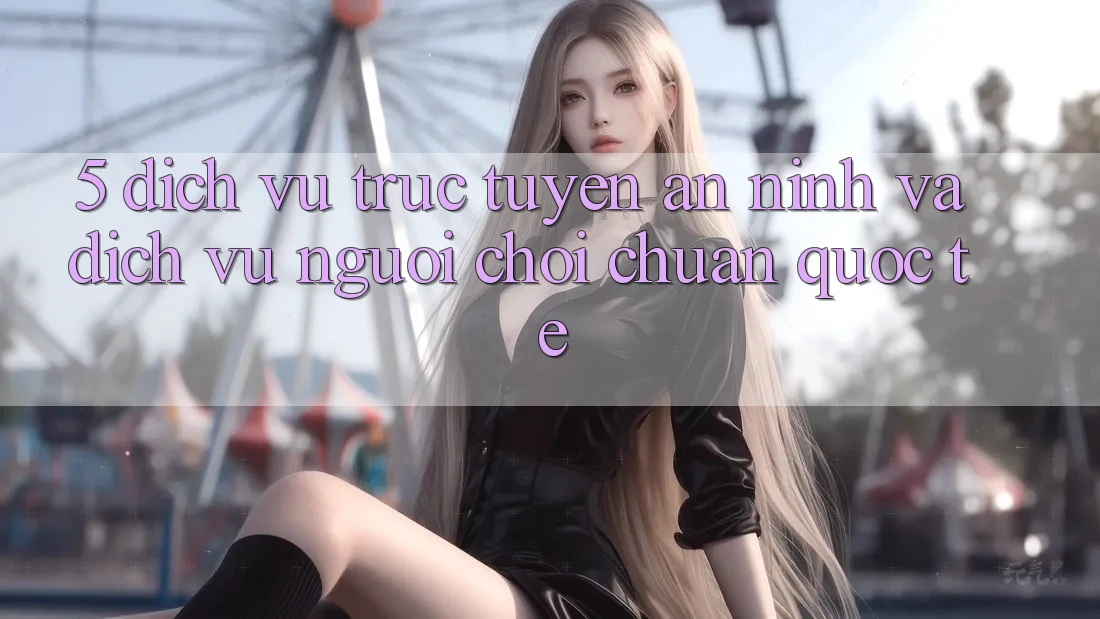 5. Dịch vụ trực tuyến An ninh Và Dịch Vụ Người chơi Chuẩn Quốc Tế