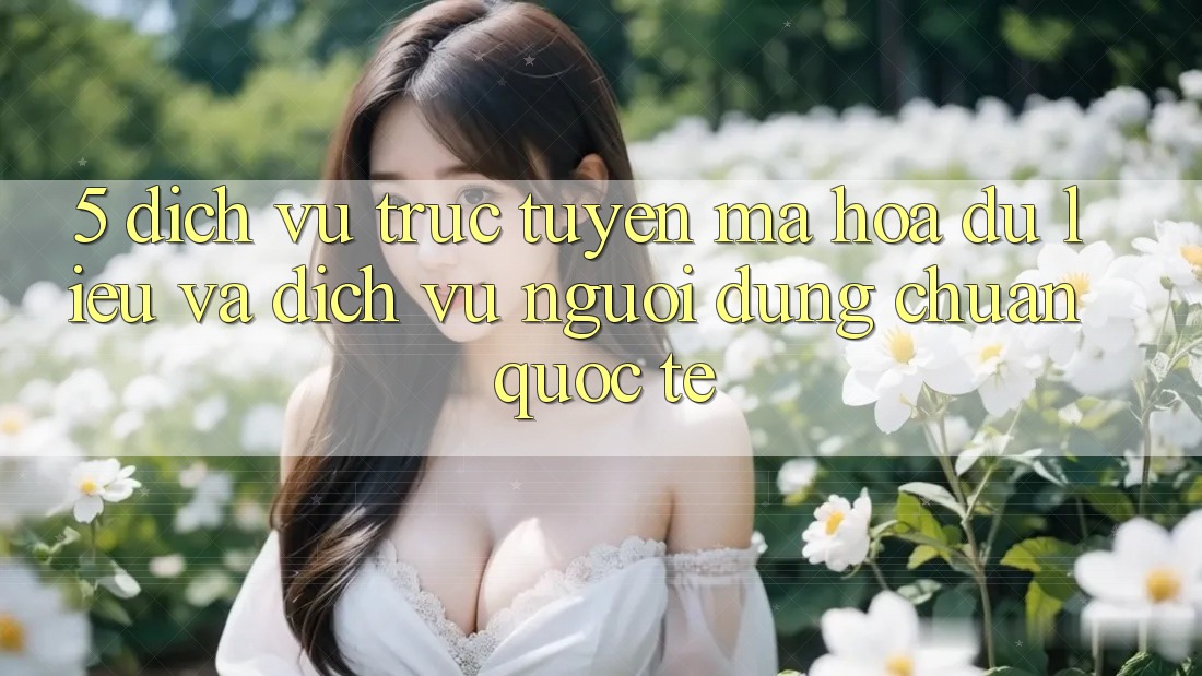 5. Dịch vụ trực tuyến Mã hóa dữ liệu Và Dịch Vụ Người dùng Chuẩn Quốc Tế 5. Dịch vụ trực tuyến Mã hóa dữ liệu Và Dịch Vụ Người dùng Chuẩn Quốc Tế
