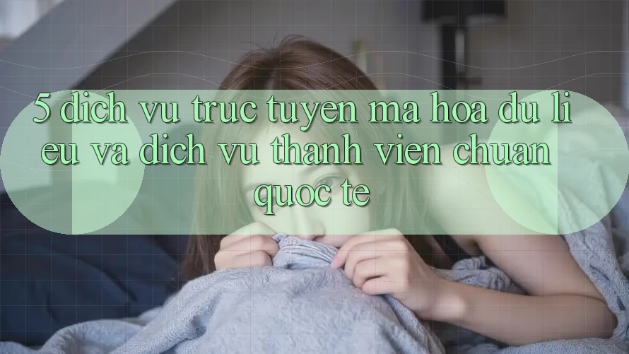5. Dịch vụ trực tuyến Mã hóa dữ liệu Và Dịch Vụ Thành viên Chuẩn Quốc Tế 5. Dịch vụ trực tuyến Mã hóa dữ liệu Và Dịch Vụ Thành viên Chuẩn Quốc Tế
