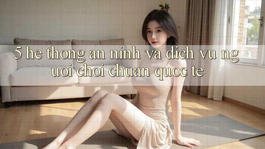 5. Hệ Thống An ninh Và Dịch Vụ Người chơi Chuẩn Quốc Tế