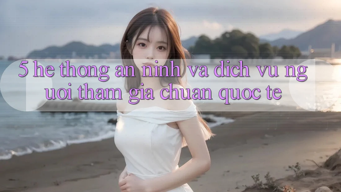 5. Hệ Thống An ninh Và Dịch Vụ Người tham gia Chuẩn Quốc Tế 5. Hệ Thống An ninh Và Dịch Vụ Người tham gia Chuẩn Quốc Tế