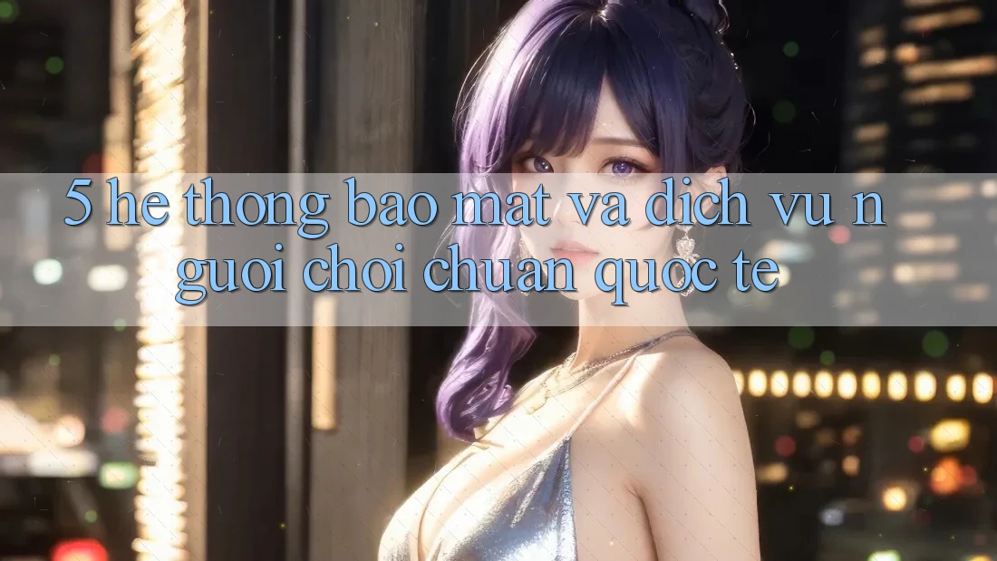 5. Hệ Thống Bảo Mật Và Dịch Vụ Người chơi Chuẩn Quốc Tế