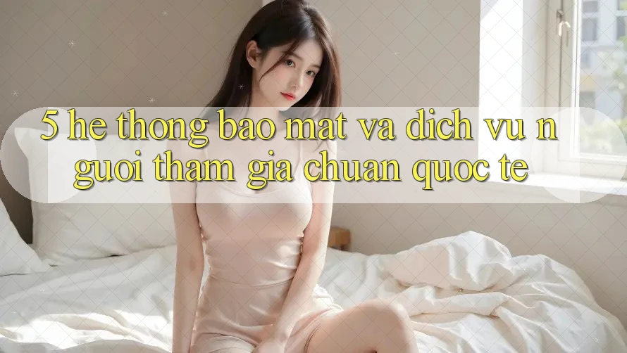 5. Hệ thống Bảo Mật Và Dịch Vụ Người tham gia Chuẩn Quốc Tế