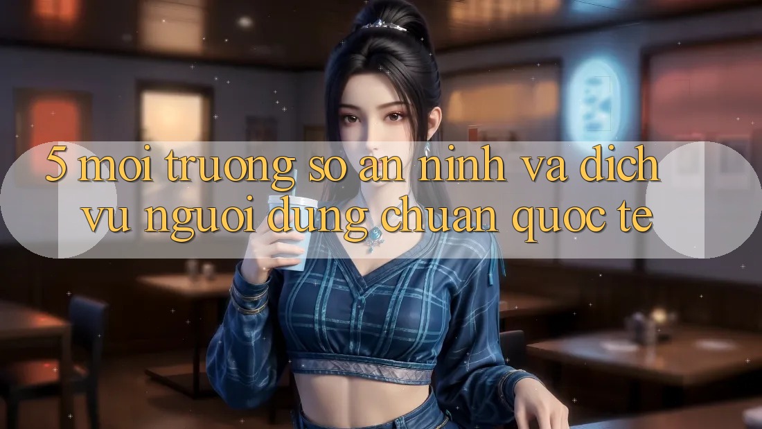 5. Môi trường số An ninh Và Dịch Vụ Người dùng Chuẩn Quốc Tế