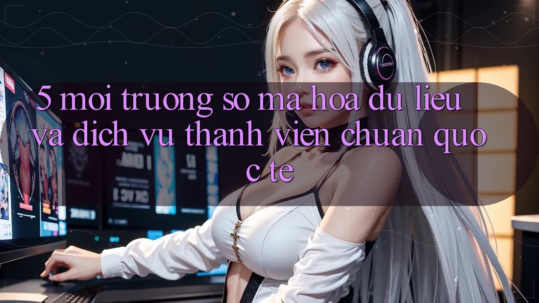 5. Môi trường số Mã hóa dữ liệu Và Dịch Vụ Thành viên Chuẩn Quốc Tế