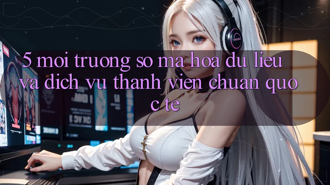 5. Môi trường số Mã hóa dữ liệu Và Dịch Vụ Thành viên Chuẩn Quốc Tế