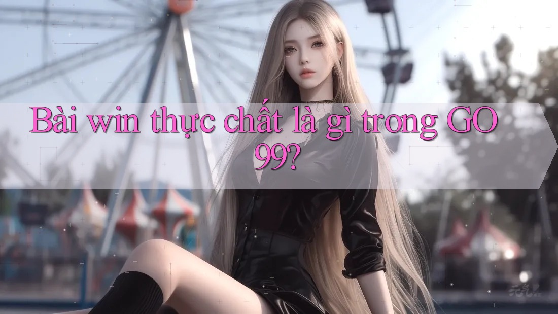 Bài win thực chất là gì trong GO99?