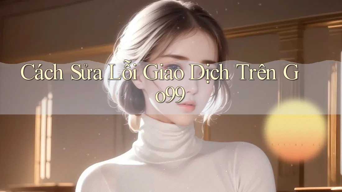 Cách Sửa Lỗi Giao Dịch Trên Go99 Cách Sửa Lỗi Giao Dịch Trên Go99