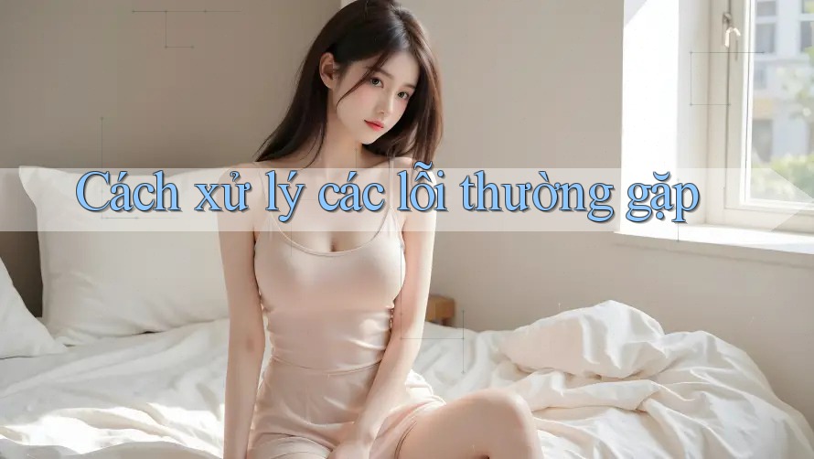 Cách xử lý các lỗi thường gặp