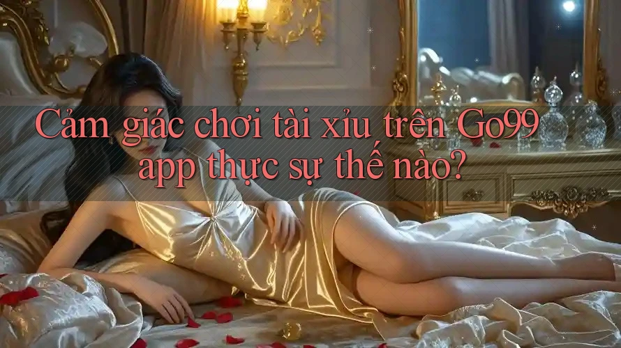 Cảm giác chơi tài xỉu trên Go99 app thực sự thế nào? Cảm giác chơi tài xỉu trên Go99 app thực sự thế nào?