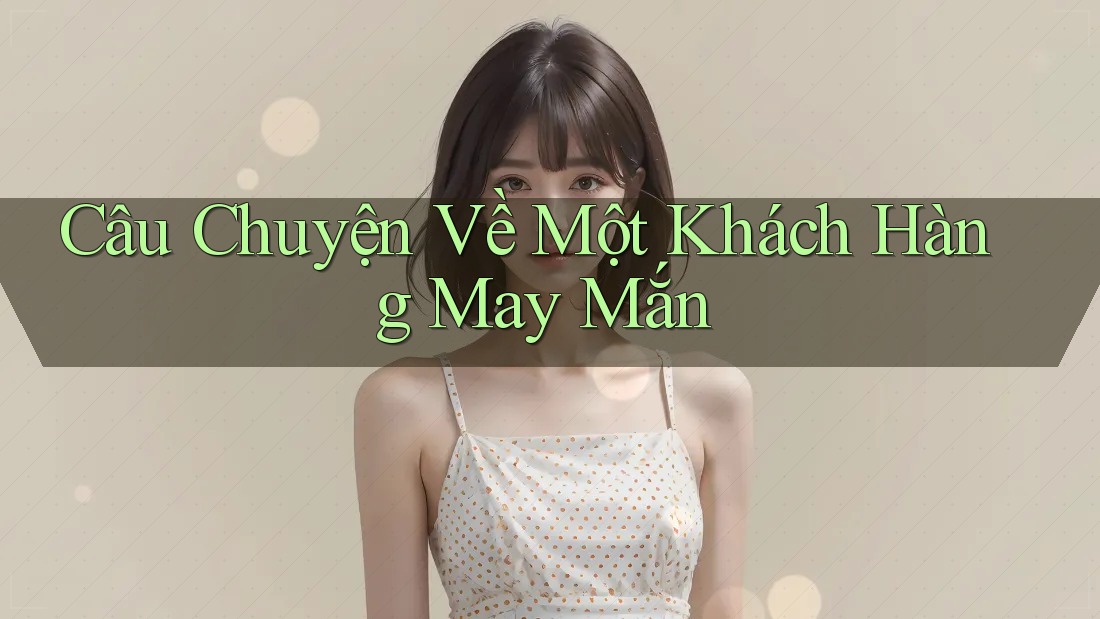 Câu Chuyện Về Một Khách Hàng May Mắn Câu Chuyện Về Một Khách Hàng May Mắn