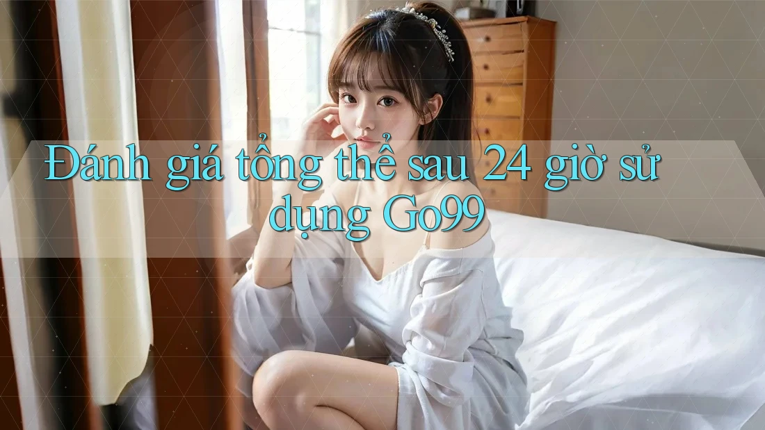 Đánh giá tổng thể sau 24 giờ sử dụng Go99 Đánh giá tổng thể sau 24 giờ sử dụng Go99