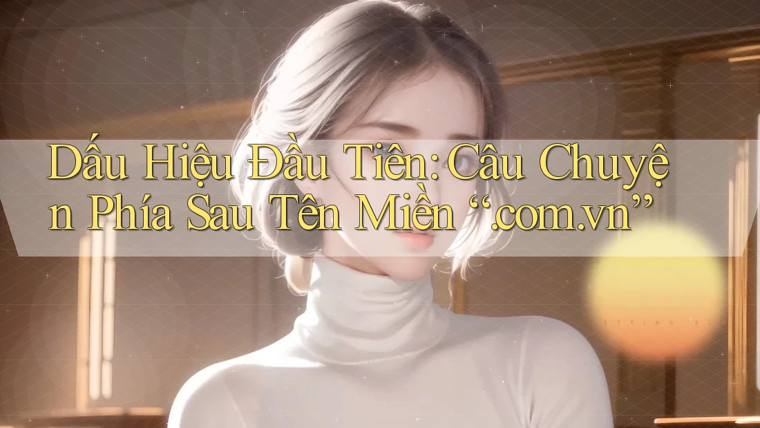 Dấu Hiệu Đầu Tiên: Câu Chuyện Phía Sau Tên Miền “. com. vn”