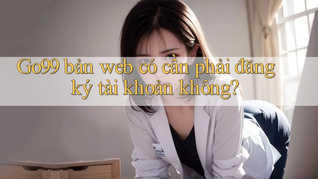 Go99 bản web có cần phải đăng ký tài khoản không?