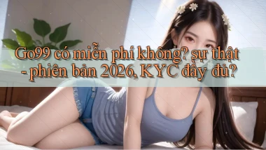 Go99 có miễn phí không sự thật   phiên bản 2026, KYC đầy đủ