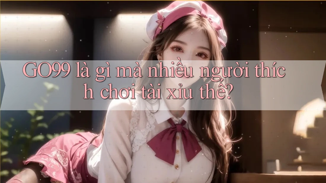 GO99 là gì mà nhiều người thích chơi tài xỉu thế?