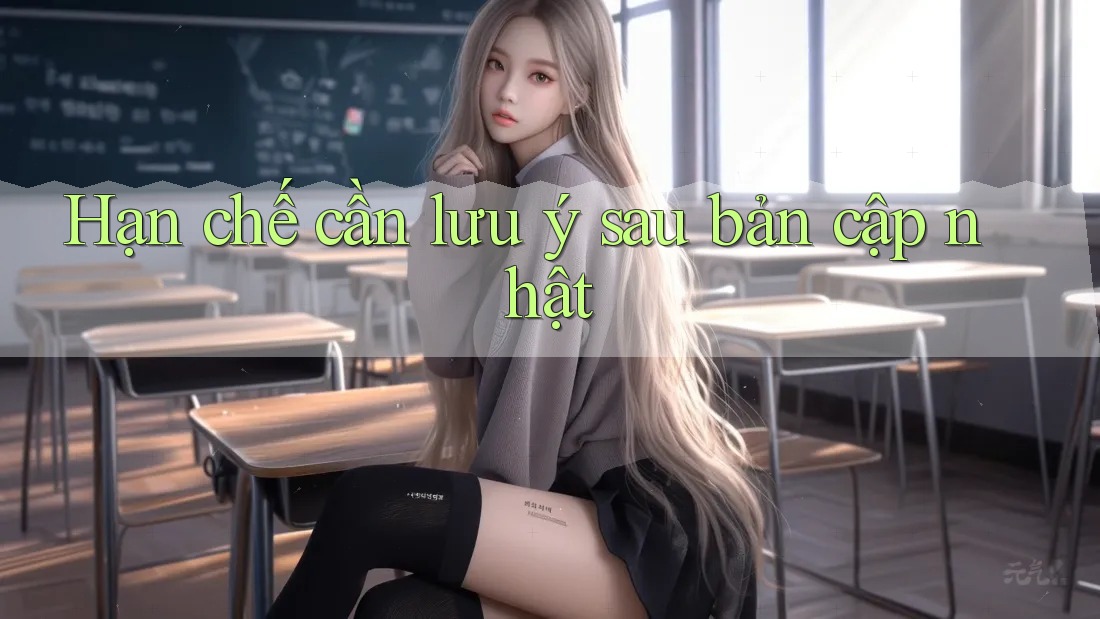 Hạn chế cần lưu ý sau bản cập nhật