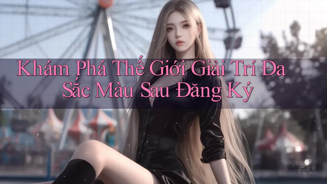 Khám Phá Thế Giới Giải Trí Đa Sắc Màu Sau Đăng Ký