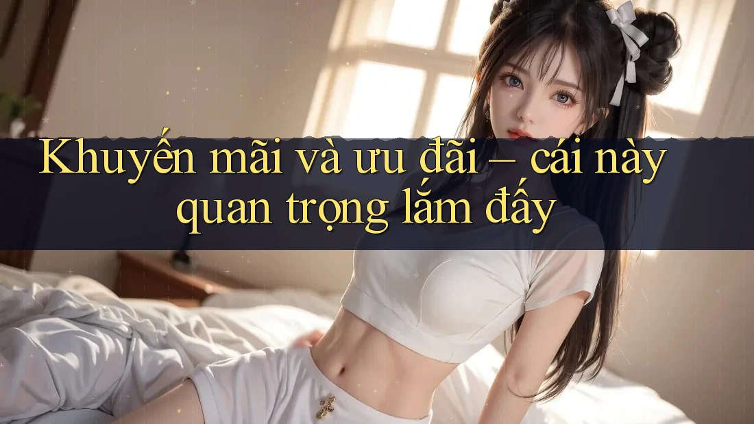 Khuyến mãi và ưu đãi – cái này quan trọng lắm đấy