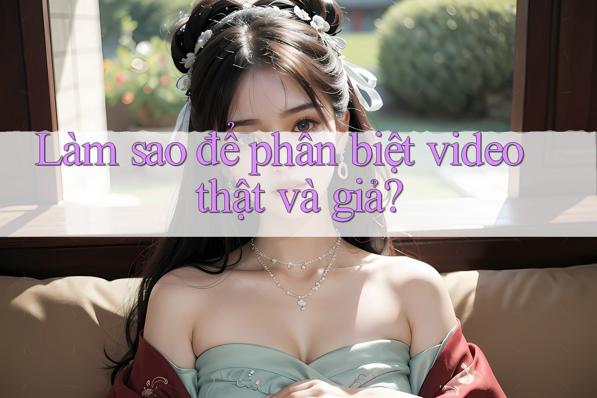 Làm sao để phân biệt video thật và giả?