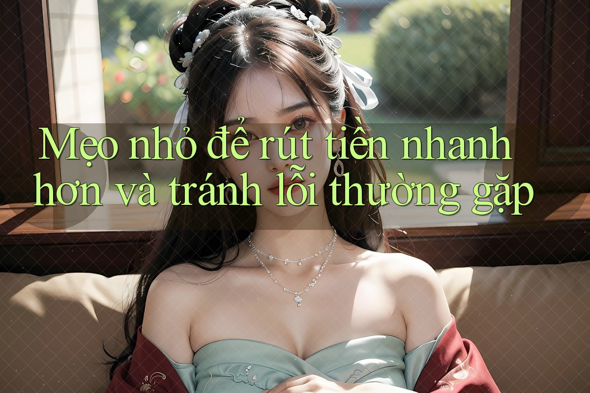 Mẹo nhỏ để rút tiền nhanh hơn và tránh lỗi thường gặp