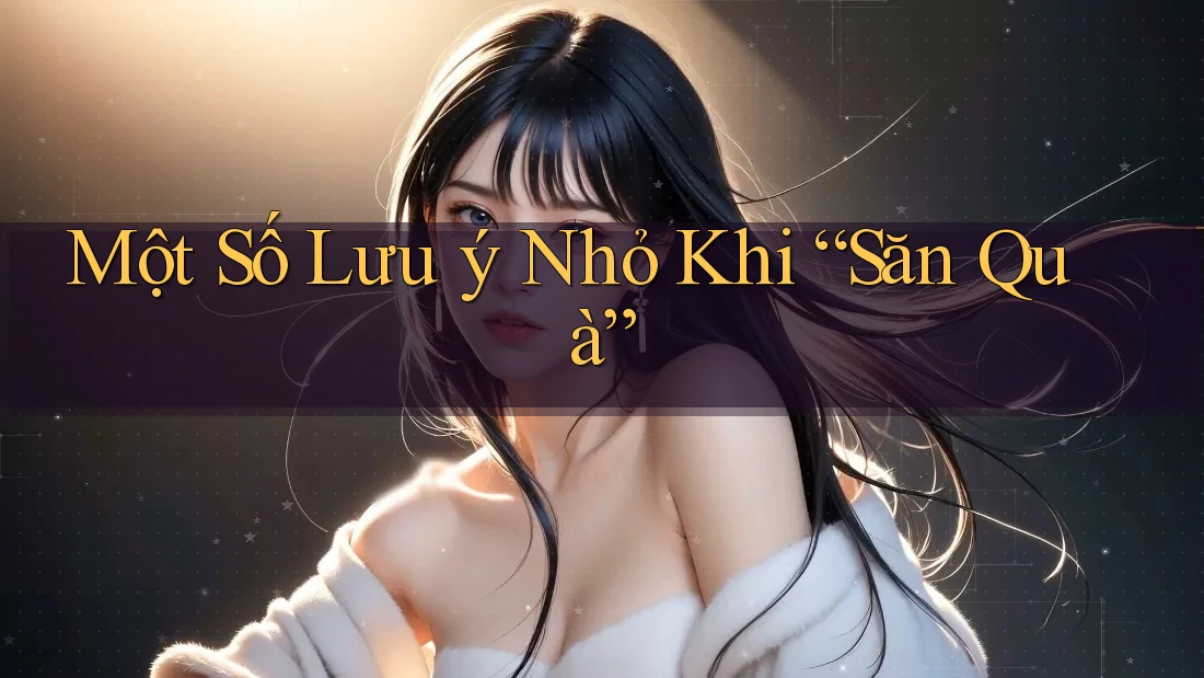Một Số Lưu ý Nhỏ Khi “Săn Quà”