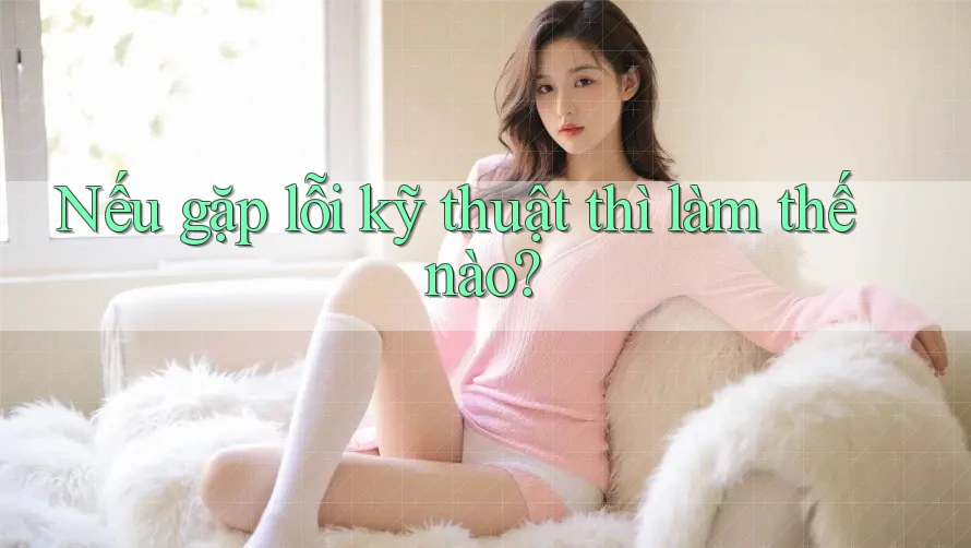 Nếu gặp lỗi kỹ thuật thì làm thế nào?