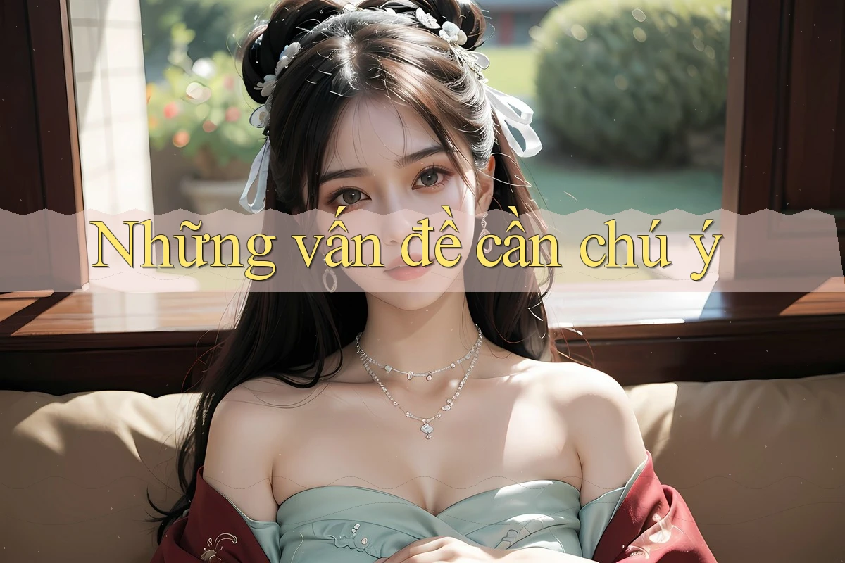 Những vấn đề cần chú ý