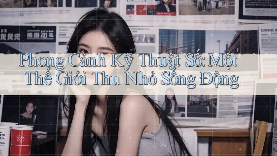 Phong Cảnh Kỹ Thuật Số: Một Thế Giới Thu Nhỏ Sống Động