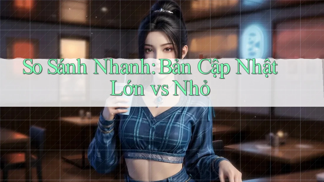 So Sánh Nhanh: Bản Cập Nhật Lớn vs Nhỏ