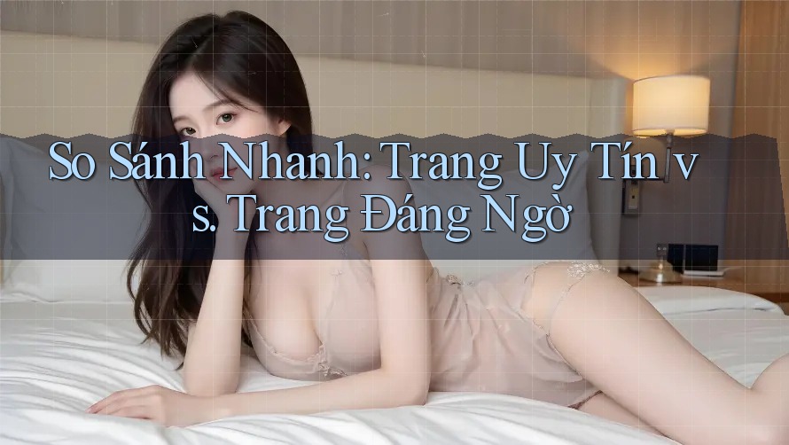 So Sánh Nhanh: Trang Uy Tín vs. Trang Đáng Ngờ