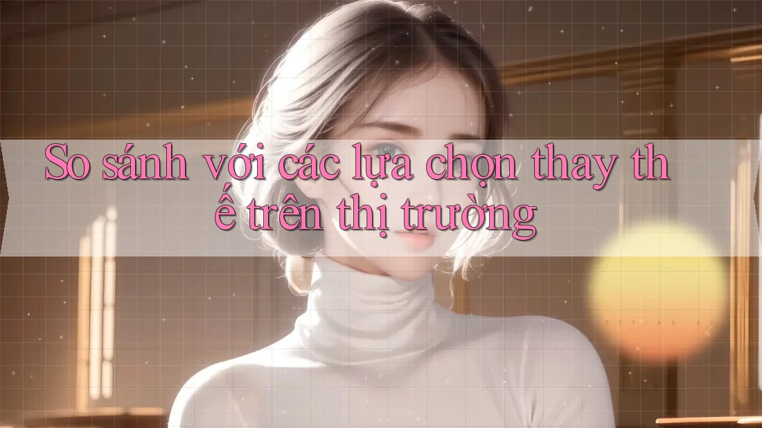 So sánh với các lựa chọn thay thế trên thị trường