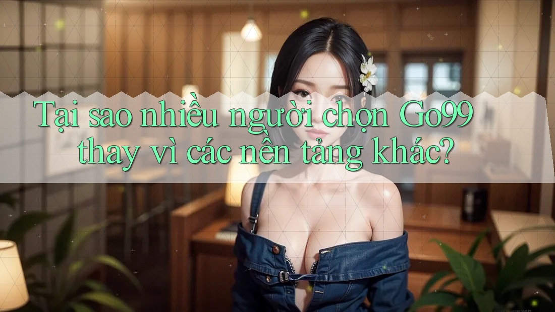 Tại sao nhiều người chọn Go99 thay vì các nền tảng khác? Tại sao nhiều người chọn Go99 thay vì các nền tảng khác?