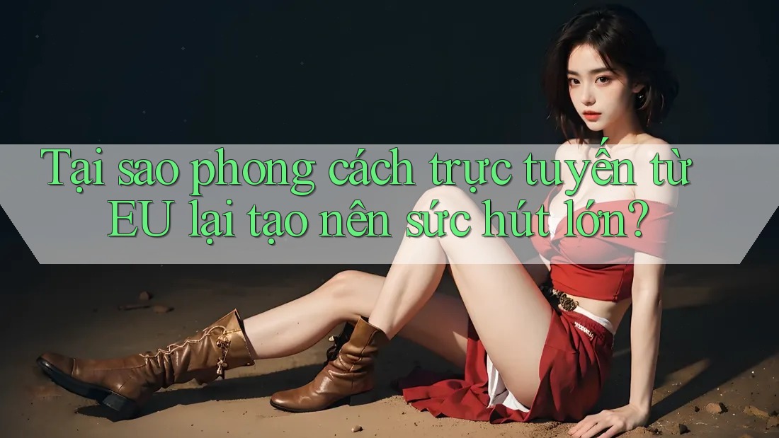Tại sao phong cách trực tuyến từ EU lại tạo nên sức hút lớn?