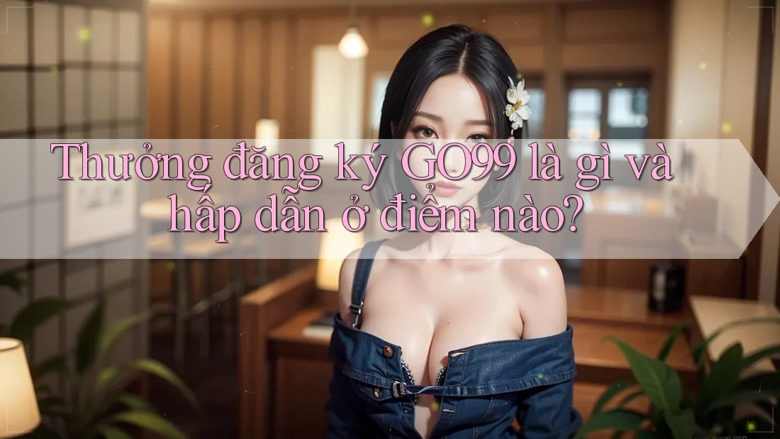 Thưởng đăng ký GO99 là gì và hấp dẫn ở điểm nào?