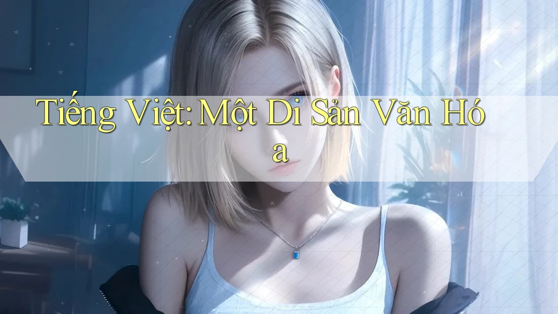 Tiếng Việt: Một Di Sản Văn Hóa Tiếng Việt: Một Di Sản Văn Hóa