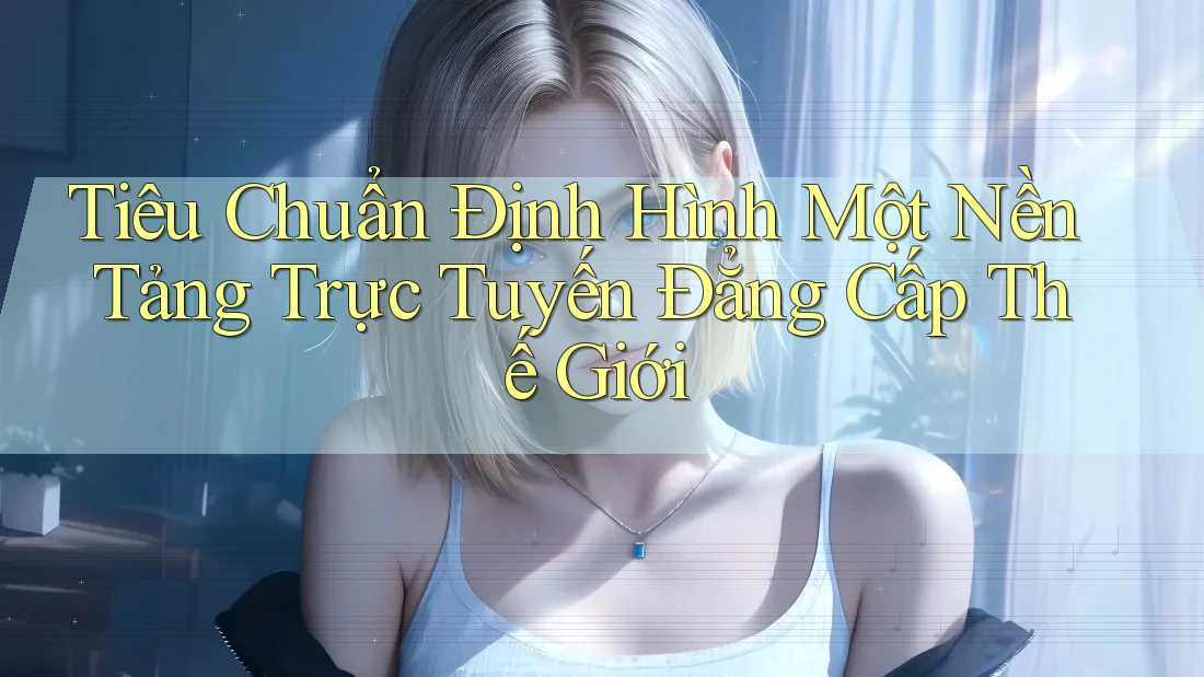 Tiêu Chuẩn Định Hình Một Nền Tảng Trực Tuyến Đẳng Cấp Thế Giới
