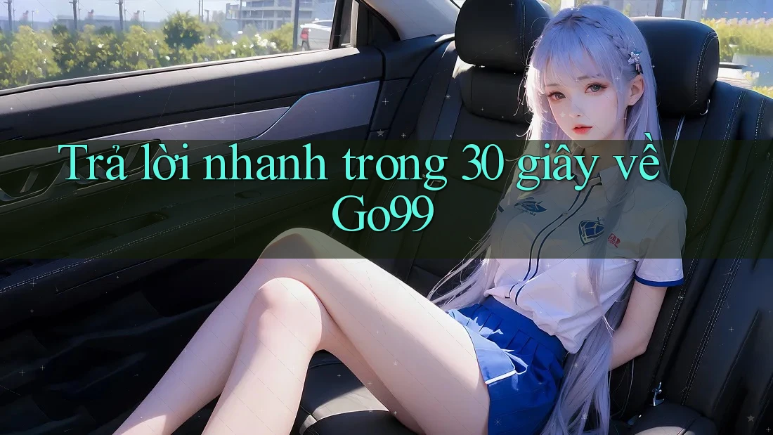 Trả lời nhanh trong 30 giây về go99