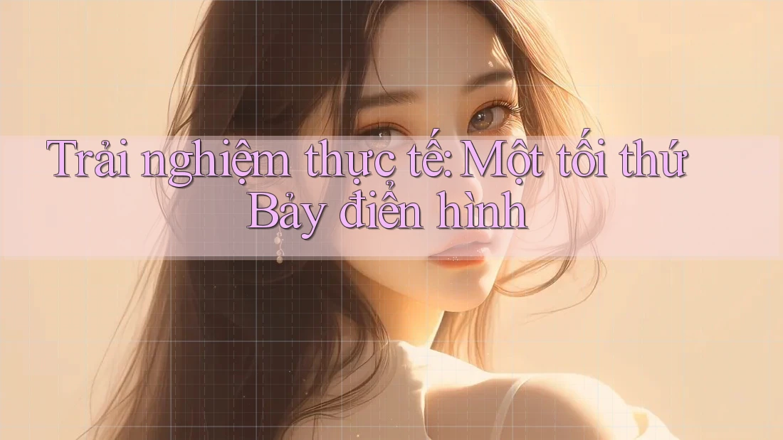 Trải nghiệm thực tế: Một tối thứ Bảy điển hình Trải nghiệm thực tế: Một tối thứ Bảy điển hình