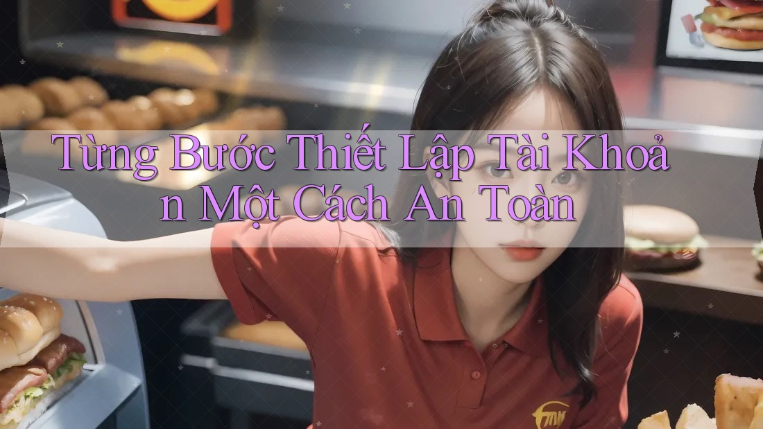 Từng Bước Thiết Lập Tài Khoản Một Cách An Toàn Từng Bước Thiết Lập Tài Khoản Một Cách An Toàn