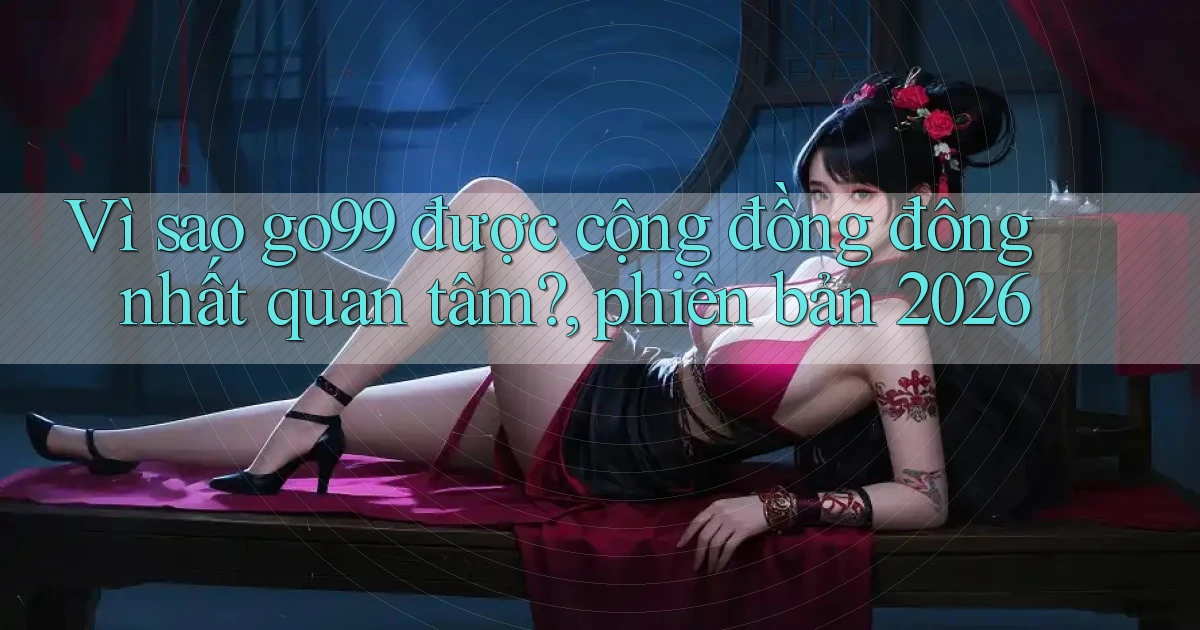 Vì sao go99 được cộng đồng đông nhất quan tâm, phiên bản 2026